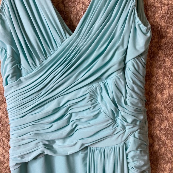 BCBGMAXAZRIA blue/teal anything dress up dress - Picture 8 of 12